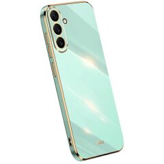Захисний чохол XINLI Porcelain Design для Samsung Galaxy A57 (A576) - Cyan
