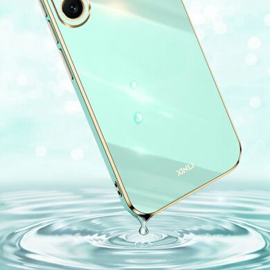 Захисний чохол XINLI Porcelain Design для Samsung Galaxy A57 (A576) - Cyan