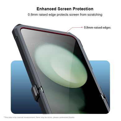 Захисний чохол XUNDD Rugged Case для Samsung Galaxy Flip 6 - Black
