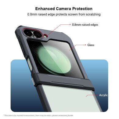 Защитный чехол XUNDD Rugged Case для Samsung Galaxy Flip 6 - Black