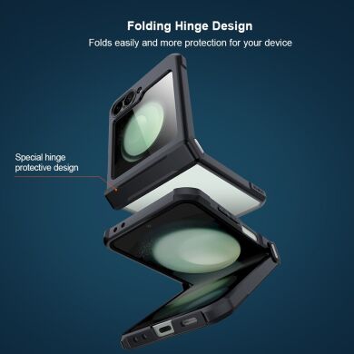 Захисний чохол XUNDD Rugged Case для Samsung Galaxy Flip 6 - Black