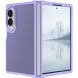 Захисний кейс Deexe Velvet Frame (FF) для Samsung Galaxy Fold 8 - Purple