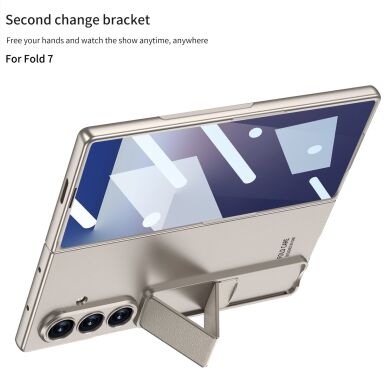 Захисний комплект GKK Grip Stand для Samsung Galaxy Fold 7 - Black