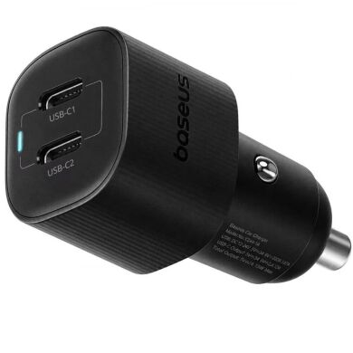 Автомобильное зарядное устройство Baseus PrimeTrip VP2 30W (Type-C + Type-C) C0207500 - Black