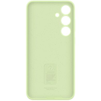 Защитный чехол Silicone Case для Samsung Galaxy S24 Plus (S926) EF-PS926TGEGWW - Light Green
