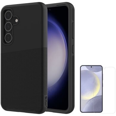 Защитный комплект AXS PROTech Plus Case and Screen Protector для Samsung Galaxy S24 (S921) PSAMR1010 - Black