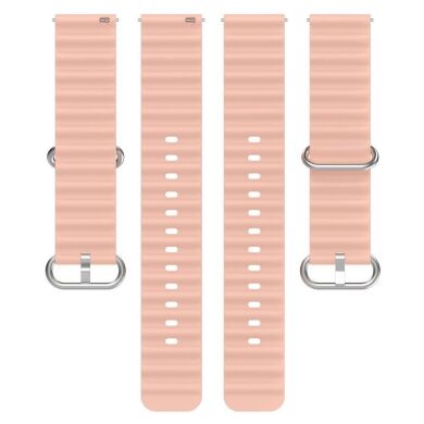 Ремешок Deexe Ocean Strap для часов с шириной крепления 20 мм - Pink