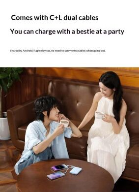 Зовнішній акумулятор Baseus EnerFill FC11 22.5W (20000mAh) E0027S04 - Black