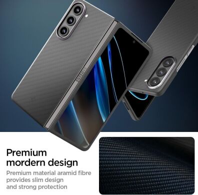 Захисний чохол Spigen (SGP) AirSkin Pro для Samsung Galaxy Fold 5 - Black