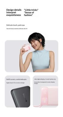 Зовнішній акумулятор Baseus EnerFill FC11 22.5W (20000mAh) E0027S04 - Black