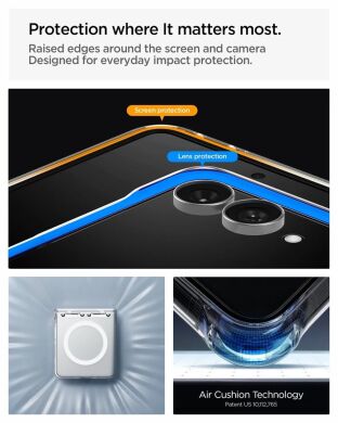 Защитный чехол Spigen Ultra Hybrid Pro (MagFit) (FF) для Samsung Galaxy Flip 8 (ACS11524) - Clear