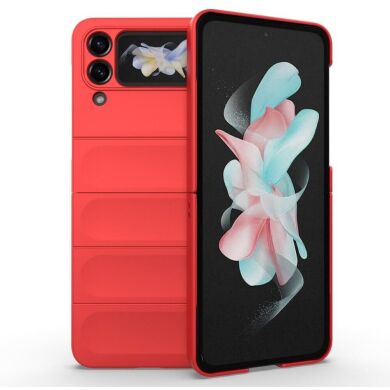 Защитный чехол Deexe Terra Case (FF) для Samsung Galaxy Flip 4 - Red