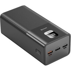 Внешний аккумулятор SWISSTEN Line Bank PD100W (50000mAh) - Black