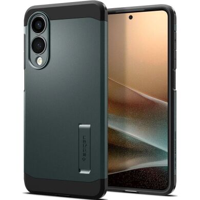 Захисний чохол Spigen (SGP) Tough Armor (MagFit) для Samsung Galaxy S25 Edge (S937) ACS09424 - Abyss Green