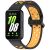 Ремінець Deexe Dot Color для Samsung Galaxy Fit 3 - Black / Yellow