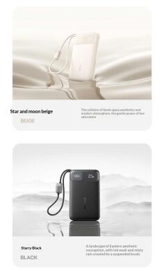 Зовнішній акумулятор Baseus EnerFill FC11 22.5W (20000mAh) E0027S04 - Black