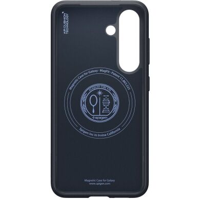 Защитный чехол Spigen (SGP) Caseology Parallax (MagFit) by Spigen для Samsung Galaxy S25 (S931) ACS09064 - Navy Violet