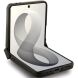 Защитный чехол Guess Magnetic Ring Stand Grained Classic Logo MagSafe для Samsung Galaxy Flip 8 (GUHMZF86PSGRSCLE) - Beige. Фото 4 из 7
