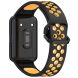 Ремінець Deexe Dot Color для Samsung Galaxy Fit 3 - Black / Yellow