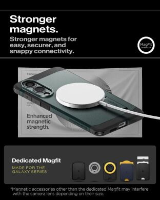 Захисний чохол Spigen (SGP) Tough Armor (MagFit) для Samsung Galaxy S25 Edge (S937) ACS09422 - Black
