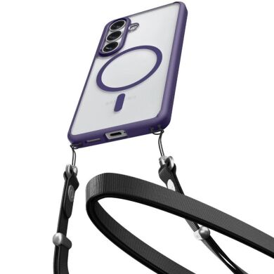 Захисний чохол Spigen Ultra Hybrid (MagFit) для Samsung Galaxy S26 (S942) ACS11220 - Deep Purple