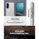 Защитный чехол Spigen Ultra Hybrid для Samsung Galaxy A57 (A576) ACS11123 - Crystal Clear. Фото 13 из 13