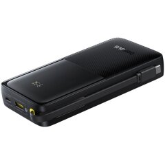 Зовнішній акумулятор Baseus Bipow 2 (20W) 20000mAh + кабель Type-C P10077101113-01 - Black