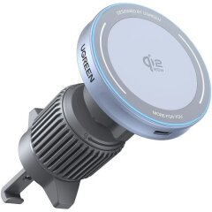 Автомобільний тримач із бездротовою зарядкою UGREEN W758 Magnetic Qi2.2 (25W) 55967 - Starlight Blue