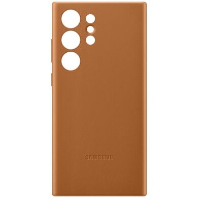Защитный чехол Leather Case для Samsung Galaxy S23 Ultra (S918) EF-VS918LAEGRU - Camel