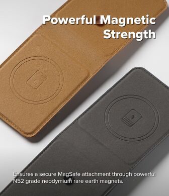 Накладний чохол-гаманець Ringke Folio Grip Wallet Magnetic (FF) для Samsung Galaxy Flip 7 (8800293855842) - Black