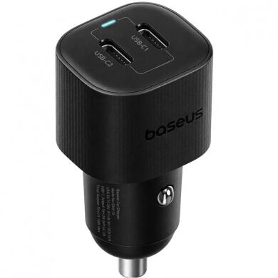 Автомобильное зарядное устройство Baseus PrimeTrip VP2 30W (Type-C + Type-C) C0207500 - Black