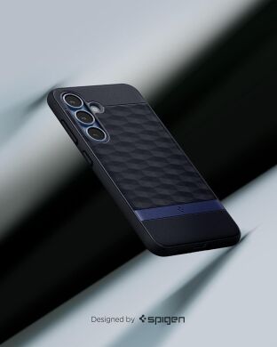 Защитный чехол Spigen (SGP) Caseology Parallax (MagFit) by Spigen для Samsung Galaxy S25 (S931) ACS09064 - Navy Violet