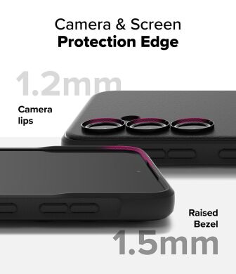 Захисний чохол Ringke Onyx Magnetic (FP) для Samsung Galaxy S24 FE (S721) 8800274964723 - Black