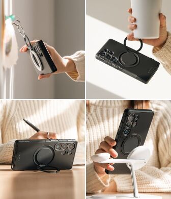 Защитный чехол Ringke Alles Magnetic (FP) для Samsung Galaxy S25 Ultra (S938) 8800274969353 - Black