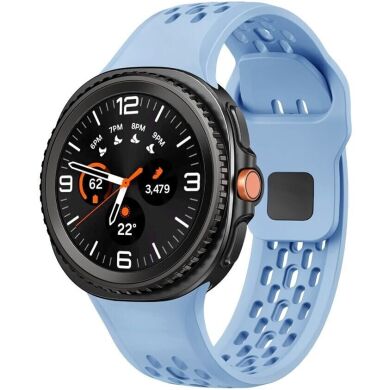 Ремешок KALEBOL Hole Design для Samsung Galaxy Watch 8 (40/44mm) / 8 Classic - Baby Blue