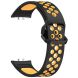 Ремешок Deexe Dot Color для Samsung Galaxy Fit 3 - Black / Yellow. Фото 3 из 7