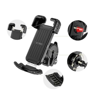 Велосипедний тримач Tech-Protect V7 Universal Mount - Black