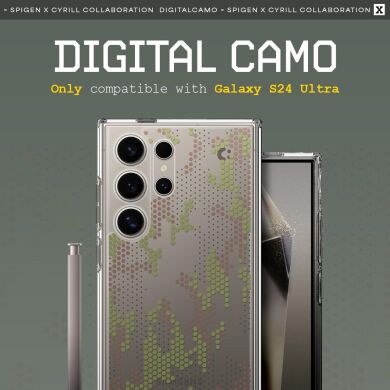 Защитный чехол Spigen (SGP) Ultra Hybrid Cyrill для Samsung Galaxy S24 Ultra (S928) ACS07547 - Digital Camo