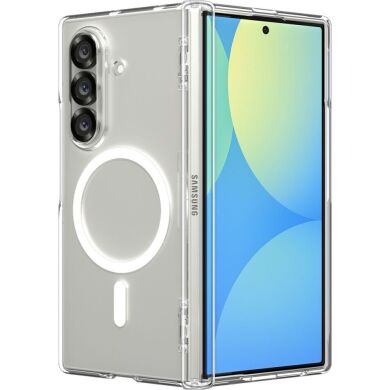 Захисний чохол Spigen (SGP) Ultra Hybrid Pro (MagFit) для Samsung Galaxy Fold 7 (ACS09546) - Clear / White
