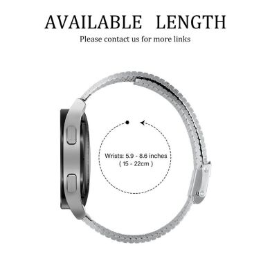 Ремешок Deexe Metal Bracelet для часов с шириной крепления 22мм - Rose Gold