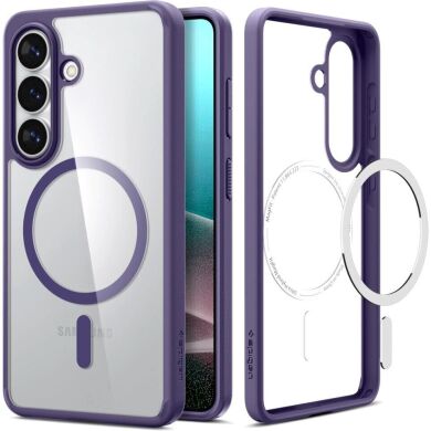 Захисний чохол Spigen Ultra Hybrid (MagFit) для Samsung Galaxy S26 (S942) ACS11220 - Deep Purple