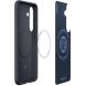Защитный чехол Spigen (SGP) Caseology Parallax (MagFit) by Spigen для Samsung Galaxy S25 (S931) ACS09064 - Navy Violet. Фото 7 из 18