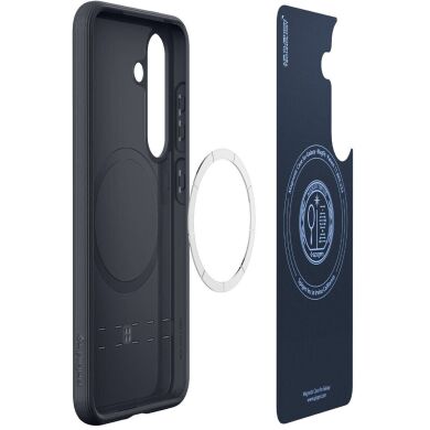 Защитный чехол Spigen (SGP) Caseology Parallax (MagFit) by Spigen для Samsung Galaxy S25 (S931) ACS09064 - Navy Violet