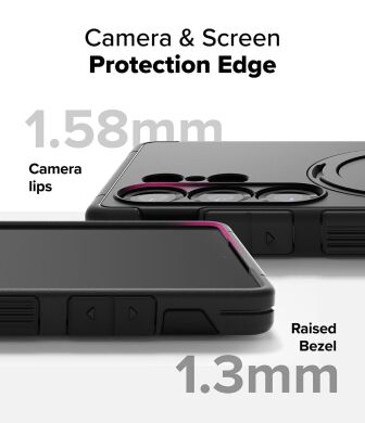 Защитный чехол Ringke Alles Magnetic (FP) для Samsung Galaxy S25 Ultra (S938) 8800274969353 - Black