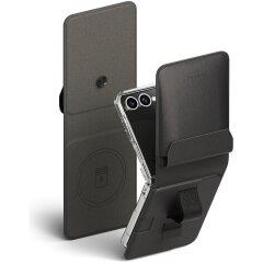 Накладний чохол-гаманець Ringke Folio Grip Wallet Magnetic (FF) для Samsung Galaxy Flip 7 (8800293855842) - Black