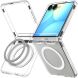 Защитный чехол Spigen Ultra Hybrid Pro (MagFit) (FF) для Samsung Galaxy Flip 8 (ACS11524) - Clear. Фото 1 из 13