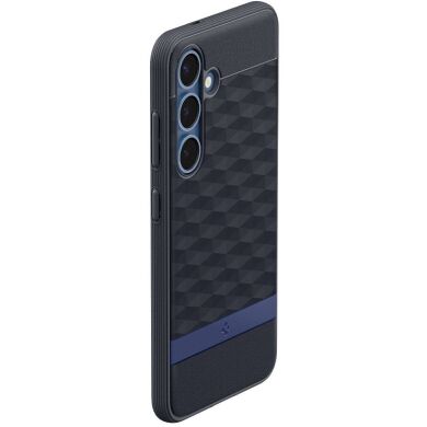 Защитный чехол Spigen (SGP) Caseology Parallax (MagFit) by Spigen для Samsung Galaxy S25 (S931) ACS09064 - Navy Violet
