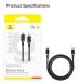 Кабель Baseus Dura Series Type-C to Type-C (100W, 2m) P10377803U01-03 - Black / Red