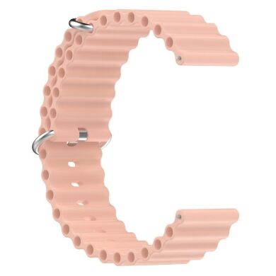 Ремешок Deexe Ocean Strap для часов с шириной крепления 20 мм - Pink