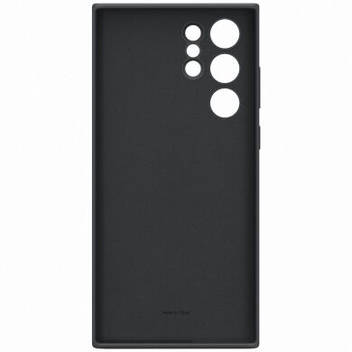 Чехол Silicone Cover для Samsung Galaxy S22 Ultra (S908) EF-PS908TBEGRU - Black